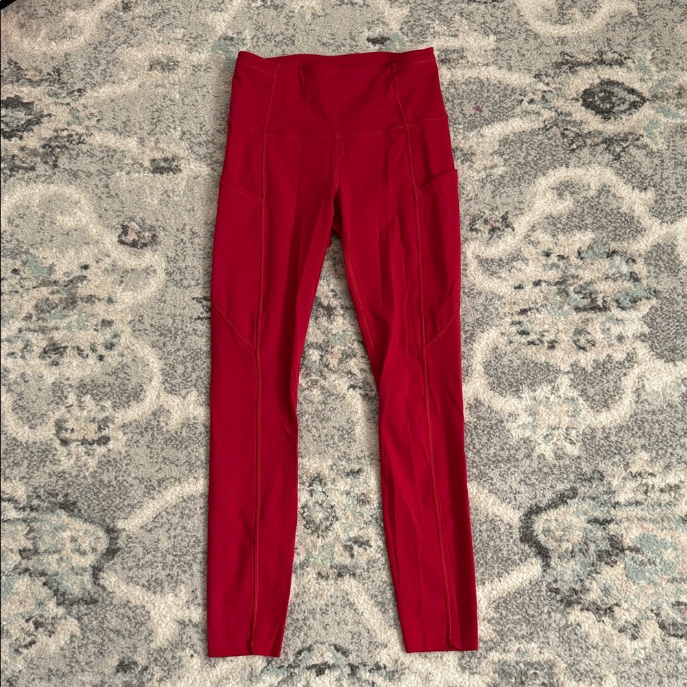 Lululemon Fast & Free 7/8 Tight II *Non-Reflective Nulux 25"